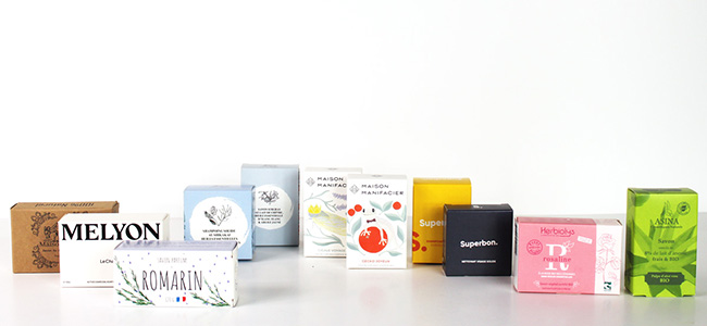 Packaging savon