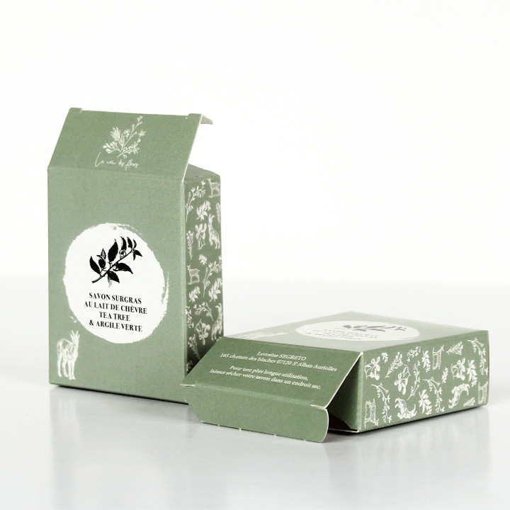Boîte carton sur-mesure à languettes d'insertion / alt image : Boîtes carton personnalisées sur Smilepack.fr, fabricant cartonnier français packaging et PLV