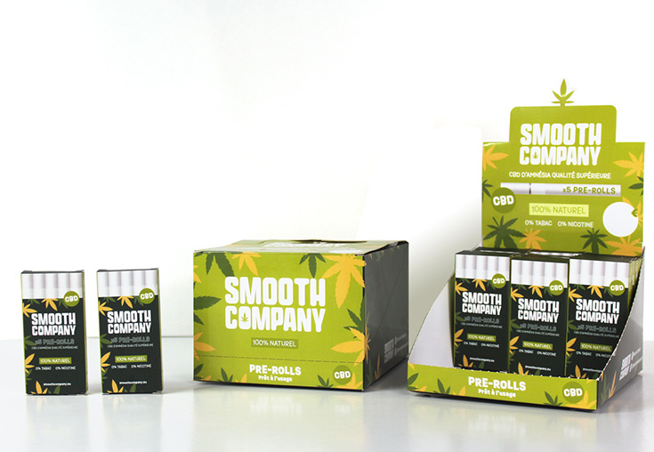 Des emballages personnalisés pour l'univers CBD et e-cigarette - smilepack.fr - impression, packaging sur mesure et emballage personnalisé