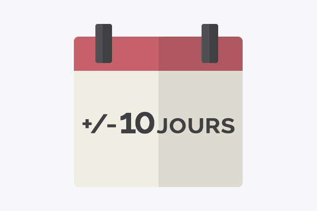 Express 10 jours ouvrés - smilepack.fr - impression, packaging sur mesure et emballage personnalisé