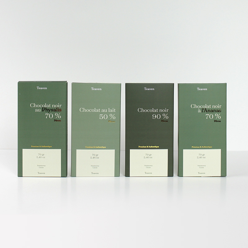 Univers chocolat et confiserie - smilepack.fr - impression, packaging sur mesure et emballage personnalisé