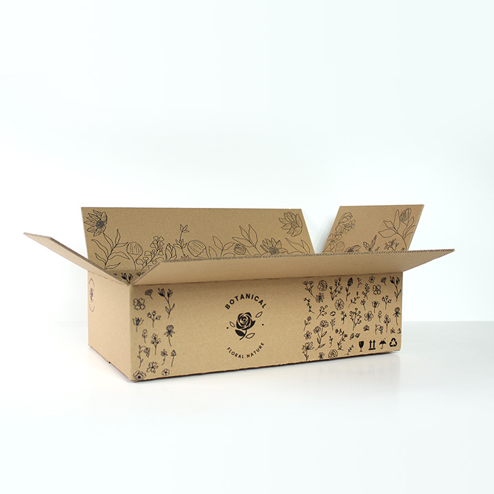 Caisse américaine d'expédition sur-mesure personnalisable - smilepack.fr - impression, packaging sur mesure et emballage personnalisé