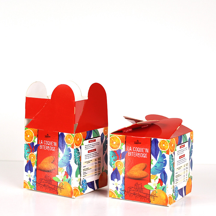 Boîte carton fleur