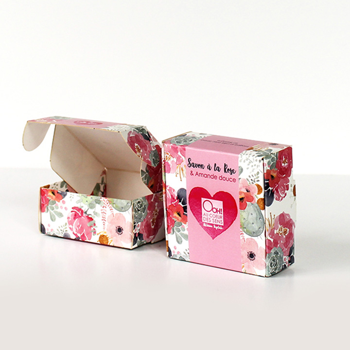 Emballage sur-mesure pour savons - smilepack.fr - impression, packaging sur mesure et emballage personnalisé
